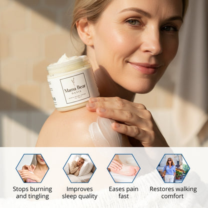 Mama Bear™ Nerve Relief Lotion – Relieve burning, tingling & discomfort in just 15 minutes a day