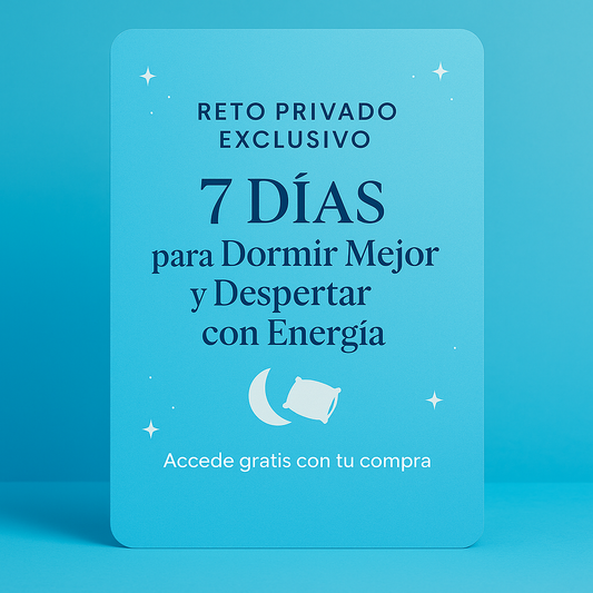 Reto privado exclusivo 7 Días para Dormir Mejor y Despertar con Energía